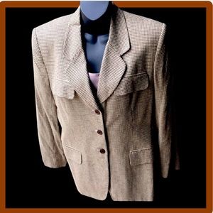 Vintage blazer plaid